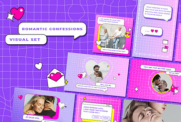 Romantic Confessions Visual Set