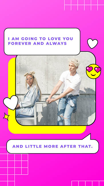 Romantic Confessions Visual Set