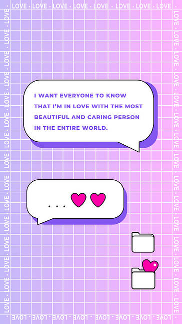 Romantic Confessions Visual Set