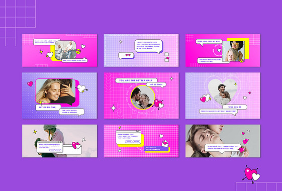 Romantic Confessions Visual Set