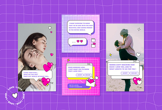 Romantic Confessions Visual Set