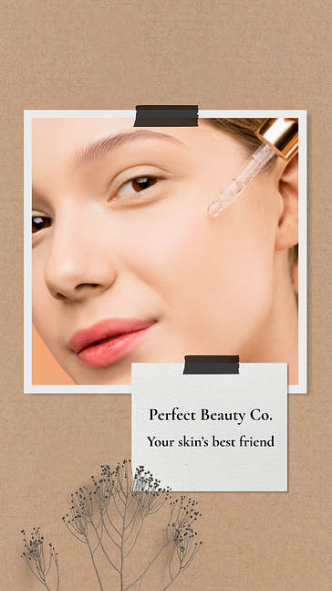 Cosmetics Vintage Design Kit