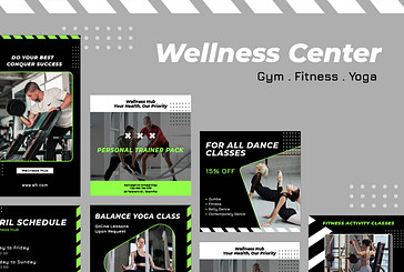 Wellness Center Visual Set