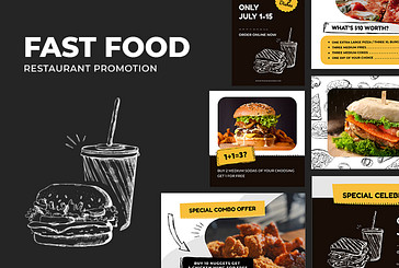 Fast Food Restaurant Promotion