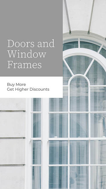 家具と装飾のプロモーションデザイン