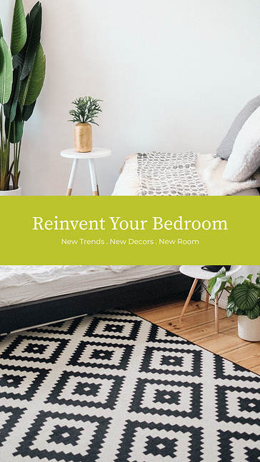 家具と装飾のプロモーションデザイン