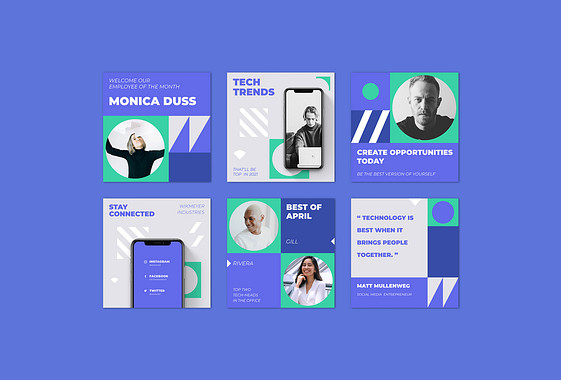 Corporate Promotion Design Set