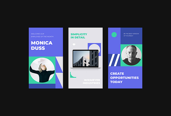 Corporate Promotion Design Set