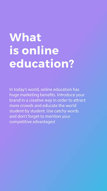 Pack promotionnel pour l‘éducation en ligne