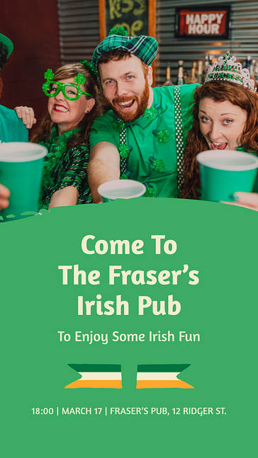 St. Patrick‘s Day Promo Designs