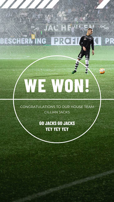 Design-Set mit Fußballmotiv