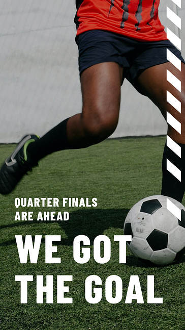 Design-Set mit Fußballmotiv