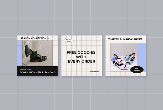 Footwear Sale Design Set