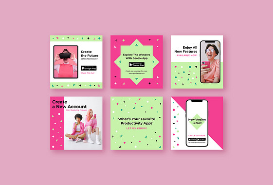 Mobile App Promo Visuals