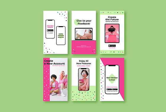 Mobile App Promo Visuals