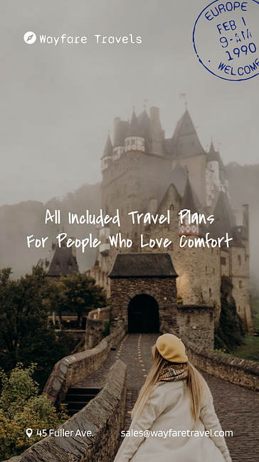 Travel Agency Promo Designs