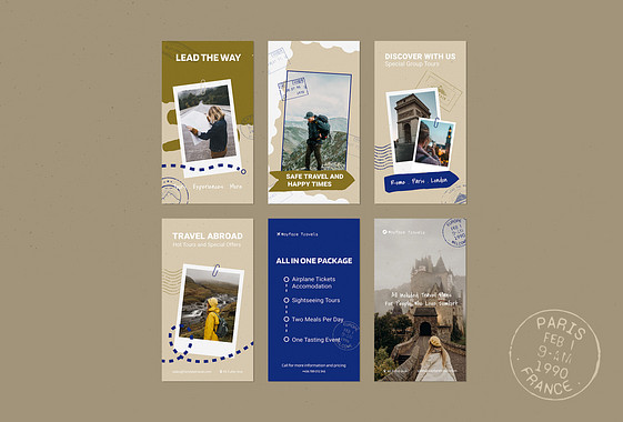 Travel Agency Promo Designs