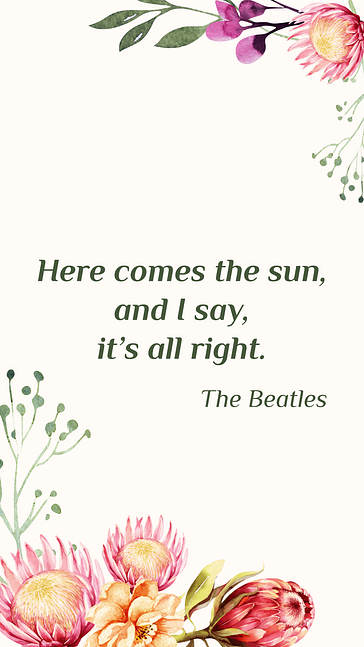 Spring Sale and Quote Set