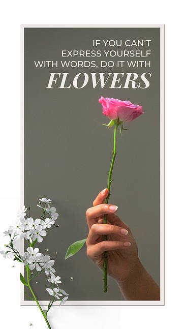 Flower Decorated Design Kit