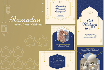 Ramadan Celebration Visual Set