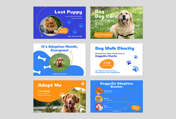 Dog Themed Variety Designs