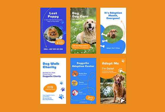 Dog Themed Variety Designs