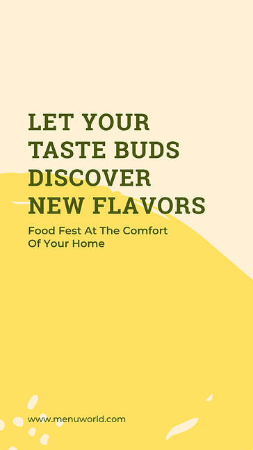 Neues Menü-Werbe-Set