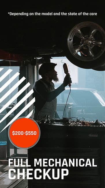 Car Repair Services Visual Set