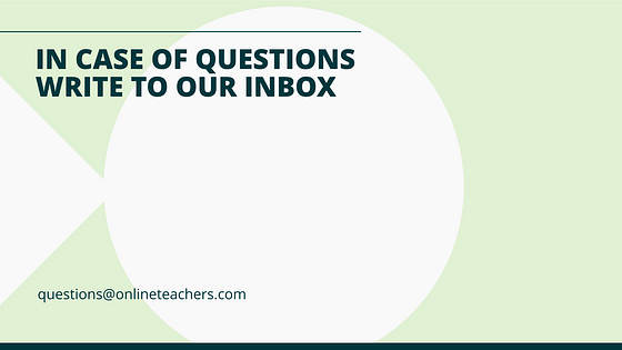 Online Teaching Guide Slides