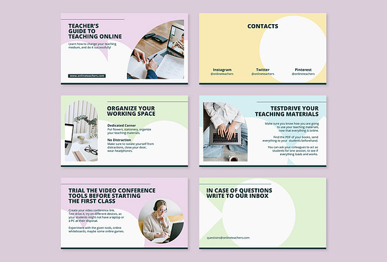 Online Teaching Guide Slides