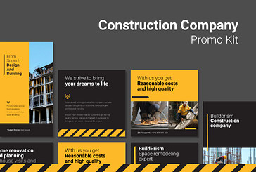 Construction Company Promo Kit