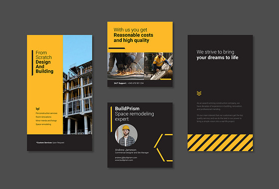 Construction Company Promo Kit