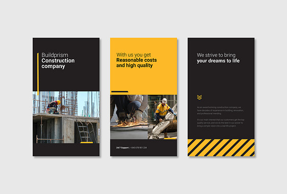 Construction Company Promo Kit