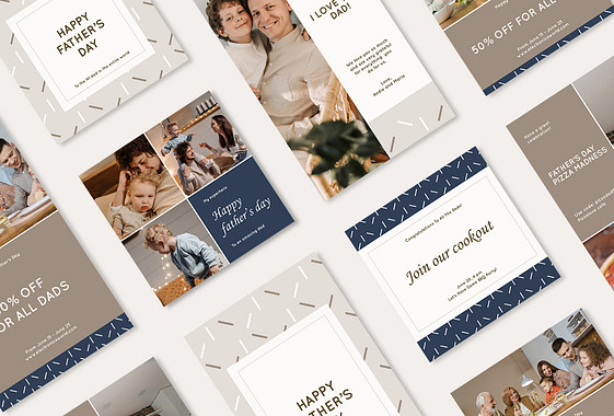 تصميمات تهنئة عيد الأب