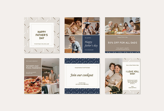 تصميمات تهنئة عيد الأب