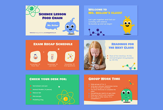 Natural Science Class Slides