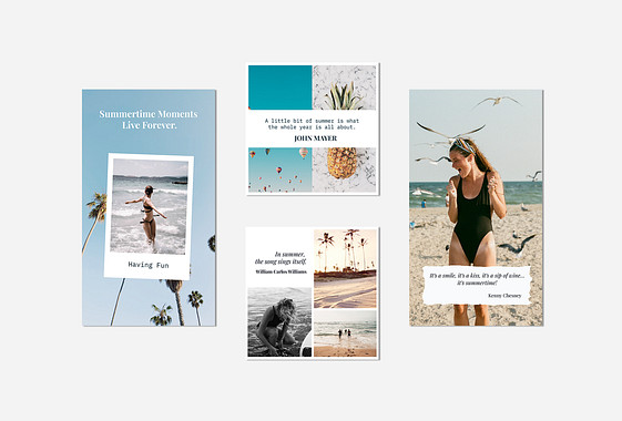 Summertime Quotes Design Kit