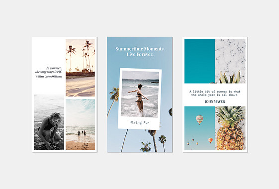 Summertime Quotes Design Kit