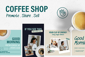Coffee Shop Promotion Set