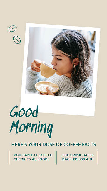 Coffee Shop Promotion Set