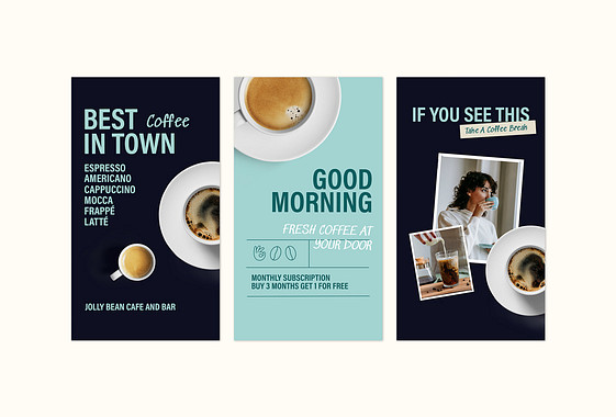 Coffee Shop Promotion Set