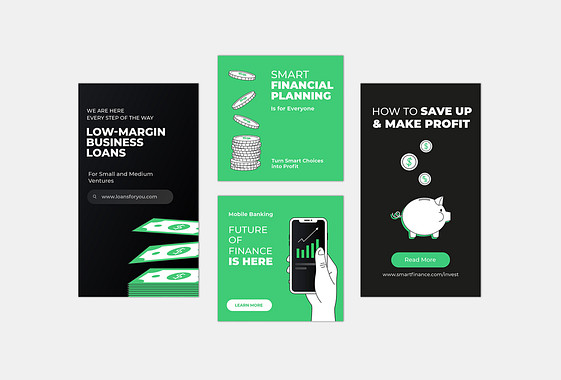 Finance and Banking Design Set