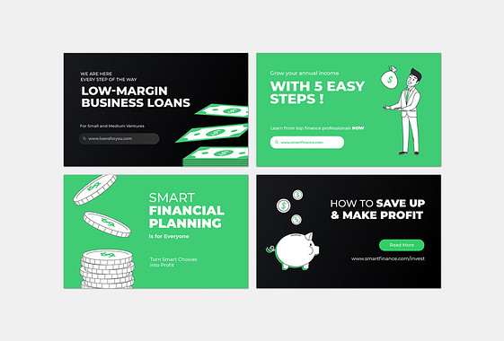 Finance and Banking Design Set