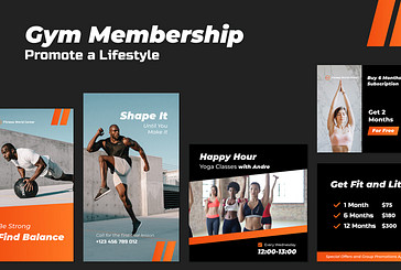Gym Membership Promo Kit