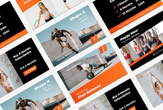 Gym Membership Promo Kit