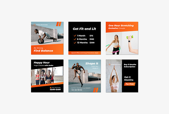 Gym Membership Promo Kit