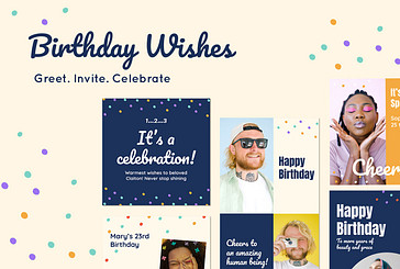 Birthday Wishes Visual Kit