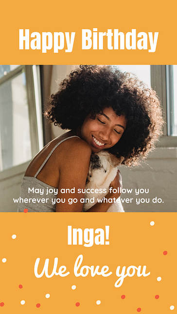 Birthday Wishes Visual Kit