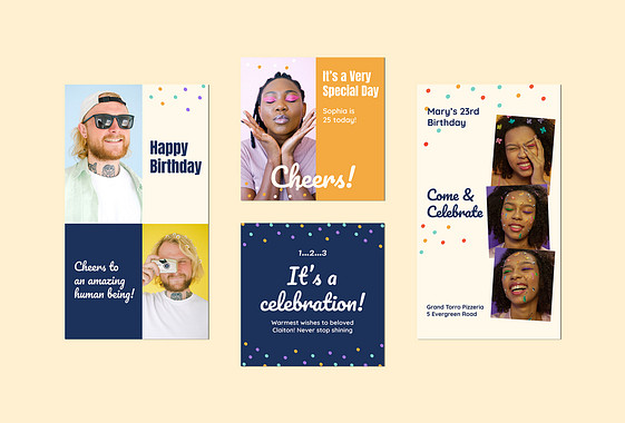 Birthday Wishes Visual Kit