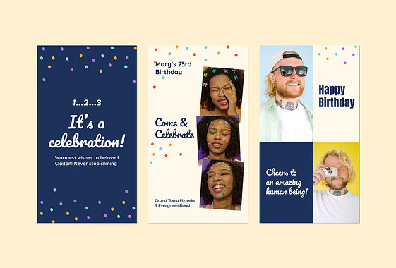 Birthday Wishes Visual Kit